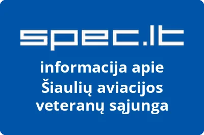 Šiaulių aviacijos veteranų sąjunga