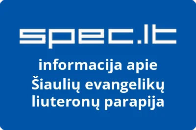 Šiaulių evangelikų liuteronų parapija