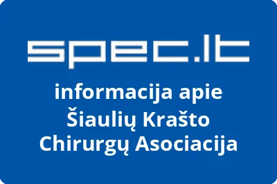 Šiaulių krašto chirurgų asociacija
