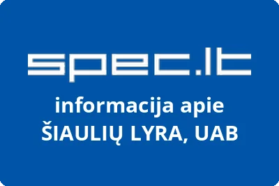 Šiaulių lyra, UAB