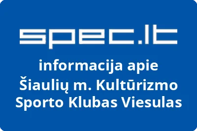 Sporto ir socialinių paslaugų klubas Viesulas