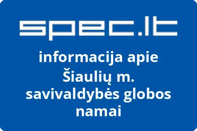 Šiaulių miesto savivaldybės globos namai