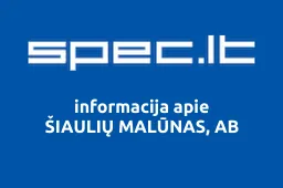 ŠIAULIŲ MALŪNAS, AB | spec.lt