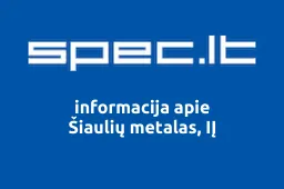 Šiaulių metalas, IĮ | spec.lt