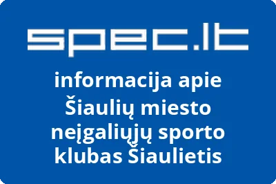 Šiaulių miesto neįgaliųjų sporto klubas Šiaulietis