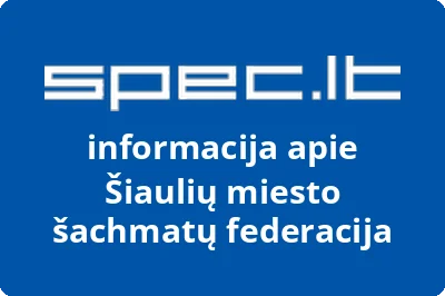Šiaulių miesto šachmatų federacija