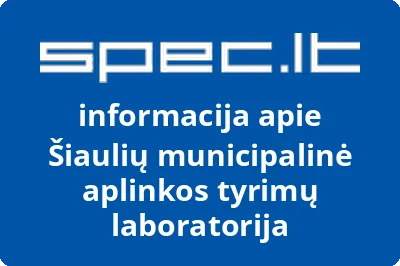 Šiaulių municipalinė aplinkos tyrimų laboratorija