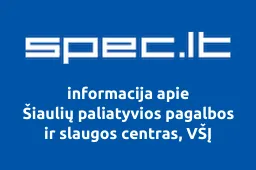 Šiaulių paliatyvios pagalbos ir slaugos centras, VŠĮ