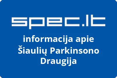 Šiaulių parkinsono draugija
