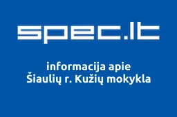Šiaulių r. Kužių mokykla | spec.lt