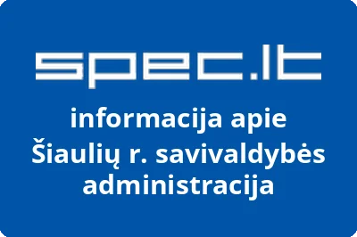 Šiaulių rajono savivaldybės administracija