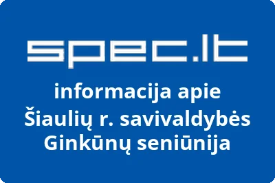 Šiaulių r. savivaldybės Ginkūnų seniūnija