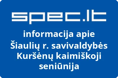 Šiaulių r. savivaldybės Kuršėnų kaimiškoji seniūnija