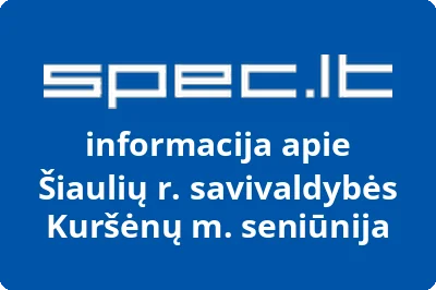 Šiaulių rajono savivaldybės administracijos Kuršėnų miesto seniūnija