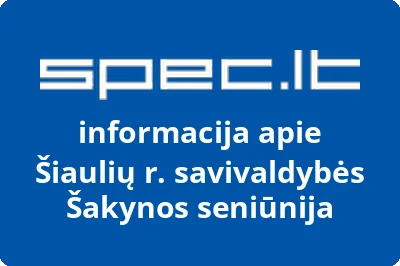 Šiaulių rajono savivaldybės administracijos Šakynos seniūnija