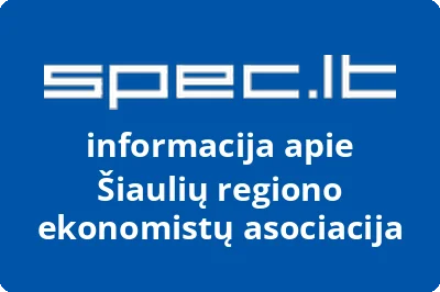 Šiaulių regiono ekonomistų asociacija