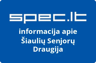 Šiaulių senjorų draugija
