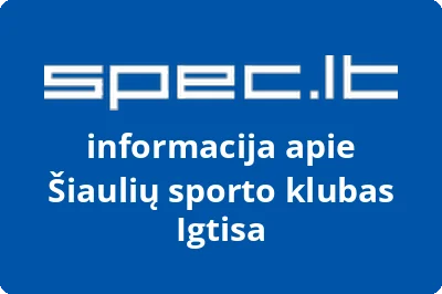Šiaulių sporto klubas Igtisa