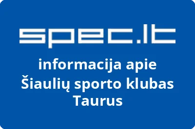 Šiaulių sporto klubas Taurus