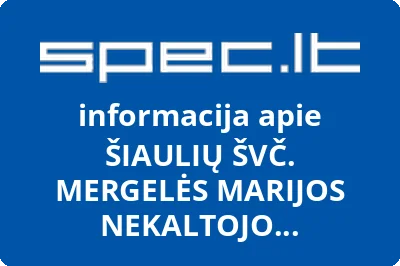 Šiaulių Švč. M. Marijos Nekaltojo Prasidėjimo parapija