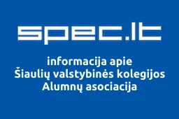 Šiaulių valstybinės kolegijos Alumnų asociacija iliustracija