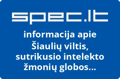 Šiaulių viltis, sutrikusio intelekto žmonių globos bendrija