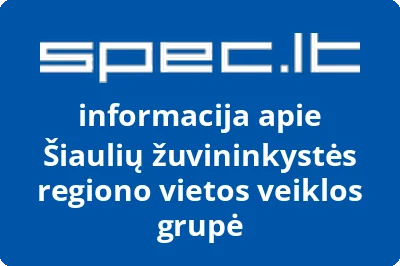 Šiaulių žuvininkystės regiono vietos veiklos grupė