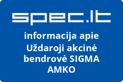 SIGMA AMKO, UAB