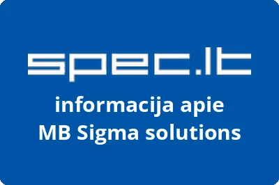 Sigma solutions, MB | spec.lt