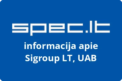 Sigroup LT, UAB | spec.lt