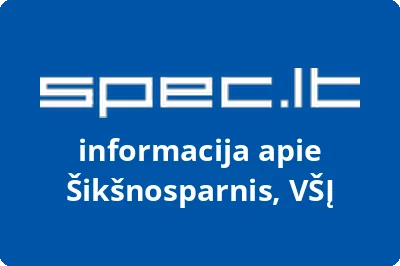 Šikšnosparnis, VŠĮ | spec.lt