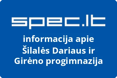 Šilalės Dariaus ir Girėno progimnazija