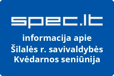 Šilalės r. savivaldybės Kvėdarnos seniūnija