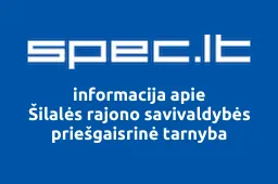 Šilalės rajono savivaldybės priešgaisrinė tarnyba | spec.lt
