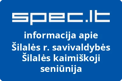 Šilalės r. savivaldybės Šilalės kaimiškoji seniūnija