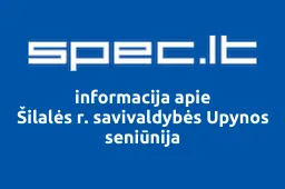 Šilalės r. savivaldybės Upynos seniūnija | spec.lt