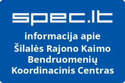 Šilalės Rajono Kaimo Bendruomenių Koordinacinis Centras