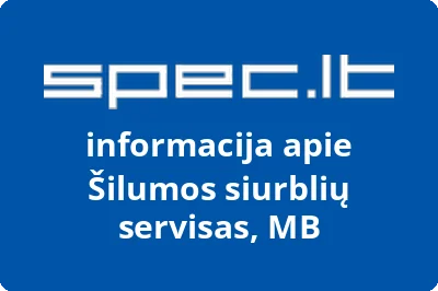 Šilumos siurblių servisas, MB