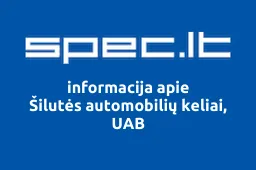 Šilutės automobilių keliai, UAB iliustracija