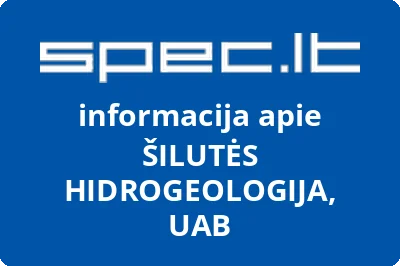 Šilutės hidrogeologija, UAB
