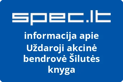 Šilutės knyga, UAB | spec.lt