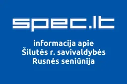Šilutės r. savivaldybės Rusnės seniūnija iliustracija