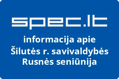 Šilutės r. savivaldybės Rusnės seniūnija
