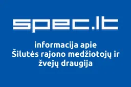 Šilutės rajono medžiotojų ir žvejų draugija | spec.lt