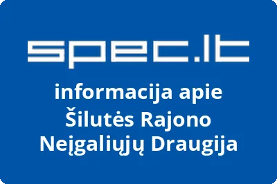 Šilutės rajono neįgaliųjų draugija