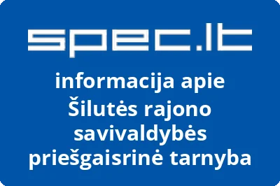 Šilutės rajono savivaldybės priešgaisrinė tarnyba