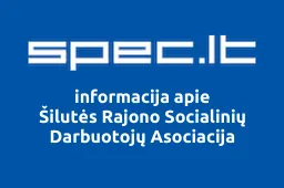 Šilutės Rajono Socialinių Darbuotojų Asociacija iliustracija