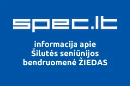 Šilutės seniūnijos bendruomenė ŽIEDAS iliustracija