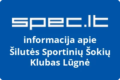 Šilutės sportinių šokių klubas Lūgnė