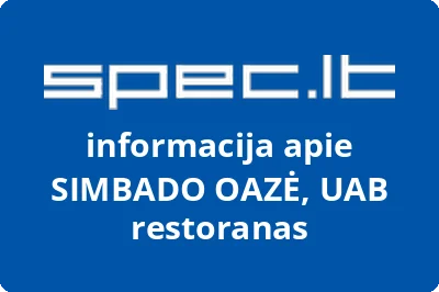 SIMBADO OAZĖ, UAB restoranas